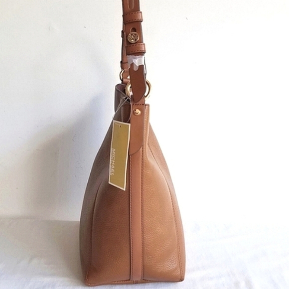 Michael Kors Medium Lucy Hobo Leather Shoulder Bag - Picture 12 of 12
